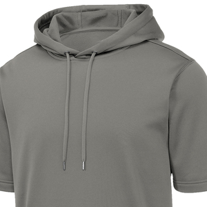 Custom Short Sleeve Hoodies Wholesale OEM ODM Soft Cotton Hooded Sweatshirt Private Label Manufacturers Export Quality Apparels - Product Image 4