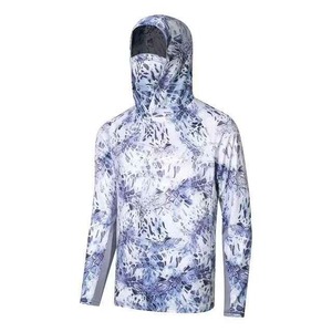 Camisetas de Pesca con Capucha para Pescadores Activos - Protección UPF 50+, Impermeables, Transpirables, Antibacterianas, de Secado Rápido, Tallas Grandes, Unisex - Product Image 2