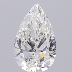 Diamant en forme de poire cultivé en laboratoire certifié IGI, 10,01 carats, qualité VVS2, diamants en vrac - Product Image 1