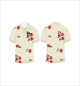 เสื้อโปโลลายดอกซากุระ พิมพ์ลายตามสั่ง เสื้อกอล์ฟแขนสั้น ชุดลำลองสำหรับทีม เสื้อผ้าที่มีน้ำหนักเบา - Product Image 1
