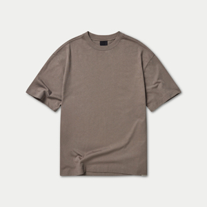 Custom 250gsm Drop Shoulder Graphic Heavyweight T-Shirt Luxury Blank Cotton Streetwear Oversized T-Shirt Men's Loose <b>Tshirts</b> - Product Image 4