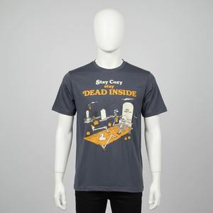 Camisetas de Hombre 2026, Corte Cuadrado, Personalizables, de Felpa Francesa, 100% Algodón, Fibra de Bambú, 300 GSM, Talla Grande - Product Image 2