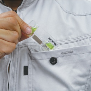 Marvel Japanese Hand Tools Mini Convenient Size <b>Spirit</b> Levels Clear <b>Measurable</b> for Electiricans Construction Works DIY - Product Image 2