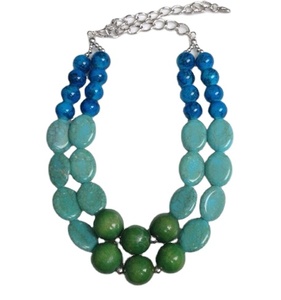 Best Indian Fashion Women's <b>Necklace</b> With Cute Angel Pendant Irregular Resin Design Popular Wholesale Christmas Accessory Girls - Product Image 6