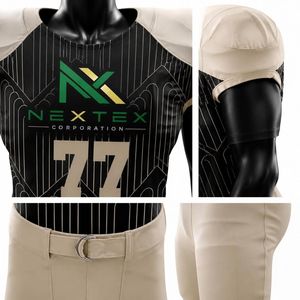 Conjunto de Uniforme de Fútbol Americano Personalizado para Hombre, Estilo Art Deco, Jersey de Malla Sublimada, Pantalones Acolchados, Ropa Deportiva de Equipo, Equipo para Juegos, Venta OEM - Product Image 6