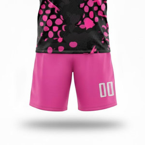Soccer Uniform Set Custom Team Jersey And Shorts Breathable Quick Dry Fabric Professional Training Match Wear - Product Image 4