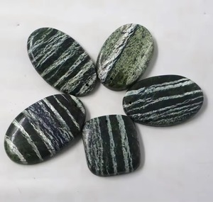 Opale suisse 100% naturelle, cabochon, pierres précieuses rares, fabrication de bijoux, matériau de qualité supérieure avec perçage, best-seller de Jaipur. - Product Image 1