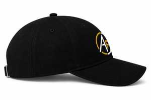 Premium <b>Black</b> Embroidered <b>Baseball</b> <b>Cap</b> Custom Logo Cotton Dad Hat Adjustable Strap Embroidery <b>Cap</b> 6 Panel <b>Black</b> Cotton <b>Baseball</b> - Product Image 3