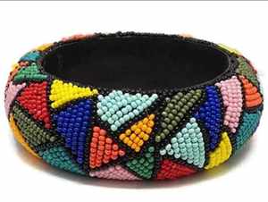 กำไลแฟชั่นเรซิ่นสไตล์คลาสสิก BeadFX รูปทรงและลวดลายที่เป็นเอกลักษณ์สำหรับงานประดิษฐ์เครื่องประดับพื้นฐาน - Product Image 4