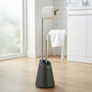 Soporte de Papel Higiénico Blanco con Cepillo de Diseño Moderno PARA EL Hogar, Venta Al por Mayor de Calidad, Fabricante de Taiwán, EBay - Product Image 4