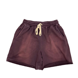 Pantalones Cortos Personalizados para Hombre, Lavados con Ácido, Color Sólido Clásico, Estilo Vintage, de Alta Calidad, en Felpa Francesa, para Otoño e Invierno, Ropa Deportiva - Product Image 5