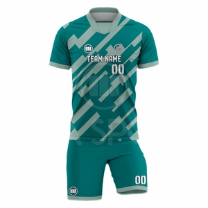 Custom <b>Soccer</b> Sportswear Factory Football Team Uniform With Sublimated Team Graphics Design - Product Image 2