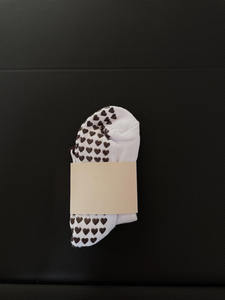 Calcetines Cómodos de Algodón y Spandex para Mujer, con Logotipo Personalizado, Bordado de Taza de Café, Lazo, Volantes, Antideslizantes, Ecológicos, Gruesos, para Pilates y Yoga - Product Image 4