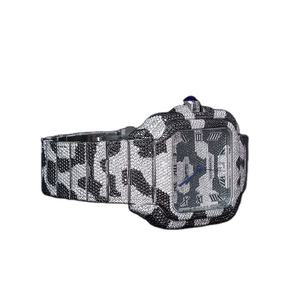 นาฬิกาบาแกตต์สุดหรูของสะสมสไตล์ฮิปฮอปโมอิสซาไนท์สุดหรูของขวัญสำหรับเขานาฬิกาโครงกระดูกควอตซ์ซื้อได้เป็นจำนวนมาก - Product Image 3