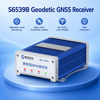 Récepteur GNSS RTK certifié IP68, système base-rover multifréquence haute précision, température de fonctionnement de -40 à 75°C, 4G/WiFi/Bluetooth