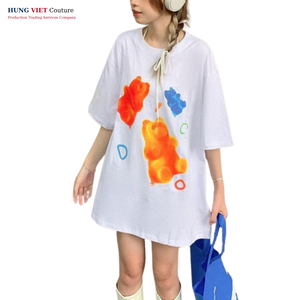 Vente en gros 2025 été nouveau Design hommes décontracté graphique T-Shirt Vintage personnalisé lettre impression écologique motif 3D - Product Image 3