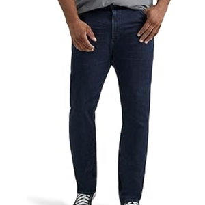 Jeans Athlétiques Coupe Ajustée Extremement Confortables pour Hommes de Grande Taille avec Tissu Extensible pour un Port Quotidien Décontracté - Product Image 4
