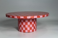 Support à gâteau en bois d'acacia durable avec couvercle en acrylique incassable, antiadhésif, écologique et fait main, au meilleur prix