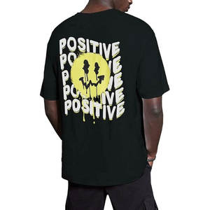 เสื้อยืดผ้าแคนวาสทรงโอเวอร์ไซส์ ระบายอากาศได้ดี สำหรับผู้ชาย ปี 2026 ราคาขายส่ง ออกแบบเองได้ คุณภาพสูง เหมาะสำหรับกิจกรรมกลางแจ้ง แขนสั้น - Product Image 2