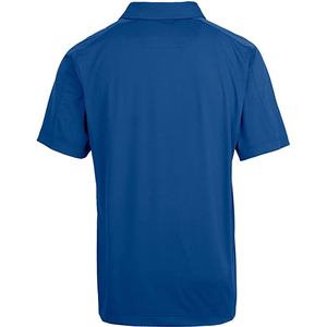 เสื้อโปโลแขนสั้นผู้ชาย ผ้าถัก สีพื้น ทรงปกติ สไตล์ลำลอง สีน้ำเงินกรมท่า ผลิตในปากีสถาน 2026 - Product Image 3