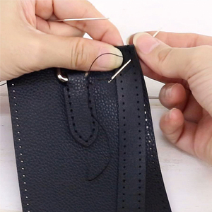 High Quality Craft <b>Kit</b> Stylish Leather Bag <b>Kit</b> DIY <b>Sewing</b> <b>Kit</b> for Adults Handmade Hobby Gift - Product Image 3