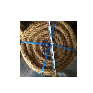 Corde en fibre de coco pure, sûre et écologique, la plus vendue, idéale pour la construction, le liage et le contrôle de l'érosion - Prix imbattable - Product Image 1
