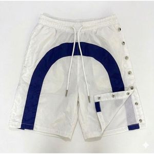 High Quality Trending Fashion Custom Embroidered Men Zip Front Polyester Nylon Windbreaker Shorts Co Ord Sportswear <b>Set</b> - Product Image 5