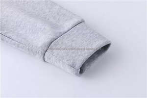 Sudadera con Capucha Extra Grande para Hombre de la Mejor Calidad, 100% Algodón, Logotipo Personalizado, Relieve 3D, Ropa Deportiva para Correr, Sudadera de Punto - Product Image 4