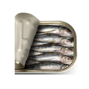 Sardinas Enlatadas en Aceite de Oliva, 125g, Pescado Enlatado, Sardinas Frescas, 0.125 Kg, 2 Años de Duración, en Caja - Product Image 1