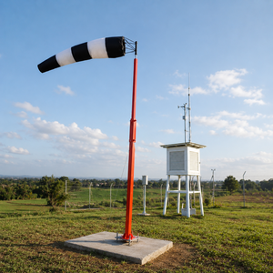 Manómetro de Viento para Exteriores con Soporte de Acero Inoxidable para Monitoreo de Dirección del Viento en Aeropuertos, Equipo Meteorológico |   Monitor de Aeródromo - Product Image 3