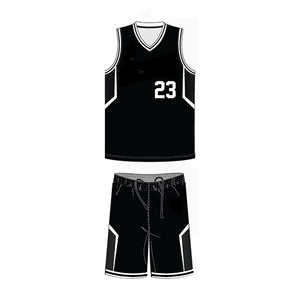 Conjunto de Uniforme de Baloncesto Personalizado, Jersey y Pantalones Cortos de Poliéster con Impresión por Transferencia de Calor, Secado Rápido, Unisex, para Entrenamiento de Equipos, Talla XXXL Disponible - Product Image 1