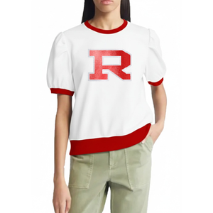 Sweat-shirt de baseball pour femme, collection été-automne, idéal pour les jours de match – Écologique, respirant, avec sequins brodés à la main sur le devant - Product Image 5