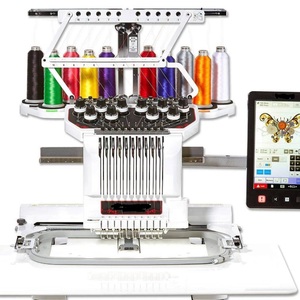 Máquina de Bordar Original New_Entrepreneur Pro X PR1050X de 10 Agujas con Bobinas de Hilo de Colores y Panel de Control Táctil - Product Image 2