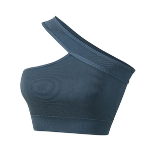 Sujetador Deportivo de Primera Calidad para Mujer, Modelo 2026, Sujetador Deportivo Premium Personalizado de un Solo Hombro, Sujetador Deportivo de Yoga sin Costuras - Product Image 5