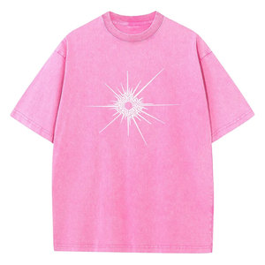 เสื้อยืดแขนสั้นผู้ชาย แฟชั่นสไตล์วินเทจ ผ้าฝ้ายพรีเมียม 230 กรัม ทรงหลวม สวมใส่สบาย - Product Image 3