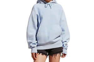 Pulls en molleton 100 % laine pour femme, col montant oversize, brodés, avec bas côtelé, personnalisables, vente en gros pour l'hiver - Product Image 2