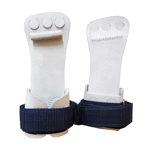 Protège-mains de gymnastique en néoprène et cuir, personnalisable, respirant, léger et portable, avec support de poignet et protection de la paume, de haute qualité - Product Image 1