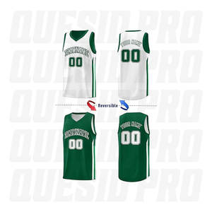 Maillot de basketball personnalisé le plus vendu, respirant, vêtements de sport, sublimation, personnalisation OEM, nom et numéro - Product Image 2