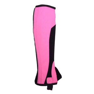 Unisex Suede Leather Horse Riding <b>Chaps</b> Heavy Duty Equestrian <b>Half</b> Gaiters Adjustable Outdoor Horseback Riding Protection - Product Image 6