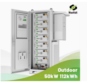 Gabinete de Baterías Híbrido Todo en Uno de 100kwh 200kwh, Contenedor de Almacenamiento de Energía con Baterías BESS para Almacenamiento Solar Comercial - Product Image 2