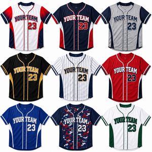 Custom Training <b>Baseball</b> Jersey Men Youth Lightweight Practice Team Shirt Personalized Sublimation Wholesale Manufacturer - Product Image 2