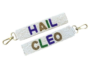 Porte-clés perlé brodé de haute qualité, design fantaisie, pour sac à main, prix de gros, exportation depuis l'Inde - Product Image 5