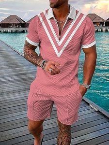 Conjunto de Ropa Casual Urbana para Hombre TRUPEXA, Ligero, 100% Poliéster, Ecológico, Reversible, de Secado Rápido, Camiseta y Pantalones Cortos - Product Image 1