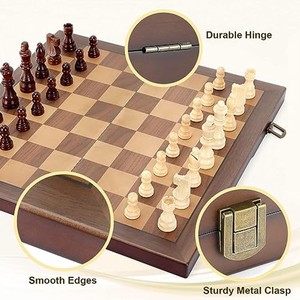 Juego de Ajedrez de Bambú Sostenible al por Mayor |   Tablero de Juego de Comercio Justo con Certificación Ecológica - Product Image 3