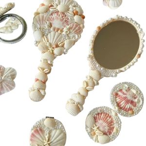 Shell Pearl Hair <b>Brush</b> Gift Set Custom Logo Handmade <b>Detangling</b> Comb Luxury Packaging for Wedding Favors Event Giveaways - Product Image 2