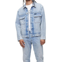 Veste en jean pour homme, design tendance, nouvelle collection, vêtements pour homme, veste en jean
