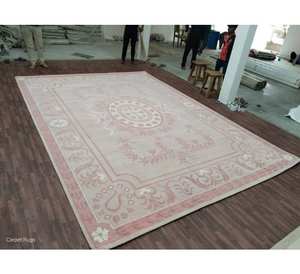 Alfombras de algodón hechas a mano de alta demanda, coloridas, de 8x10, para sala de estar, tejidas a mano, estilo Oushak persa, antideslizantes. - Product Image 1