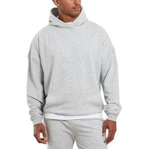 Sweat à capuche pour homme en coton respirant, séchage rapide, performance optimale, impression personnalisée, vente en gros, fabricant OEM - Product Image 5