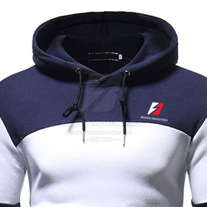 Sudadera con Capucha Lisa para Hombre, Invierno, Transpirable, Ecológica, de Secado Rápido, Mezcla de Algodón y Forro Polar, con Cordón Ajustable y Bolsillo Frontal, Estilo Urbano - Product Image 4
