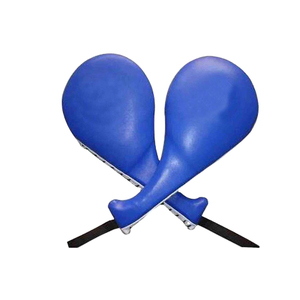 Boxing Target PVC <b>Training</b> Pad Blue with White Stripes Lightweight Durable All Seasons Taekwondo Practice Equipment - Product Image 2